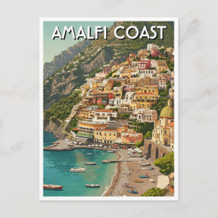 Amalfi Italy Postcard