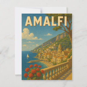 Amalfi Italy Postcard