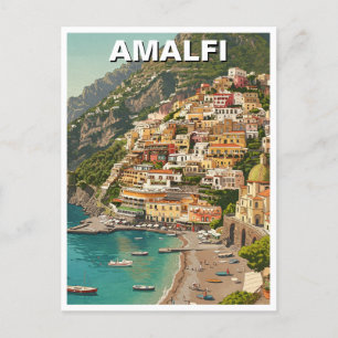 Amalfi Italy Postcard