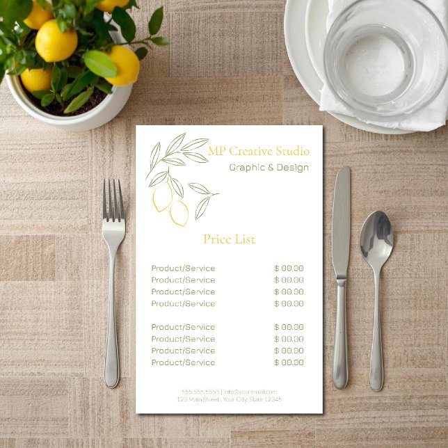 Amalfi Lemon Chic Flyer (Creator Uploaded)