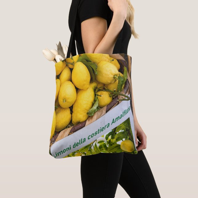 Amalfi Lemon Dream #3 #travel #wall #art  Tote Bag (Close Up)