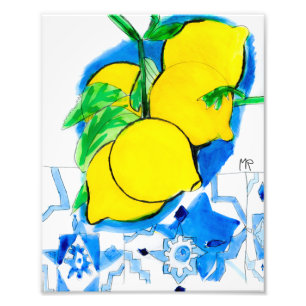 Amalfi Lemons II Photo Print