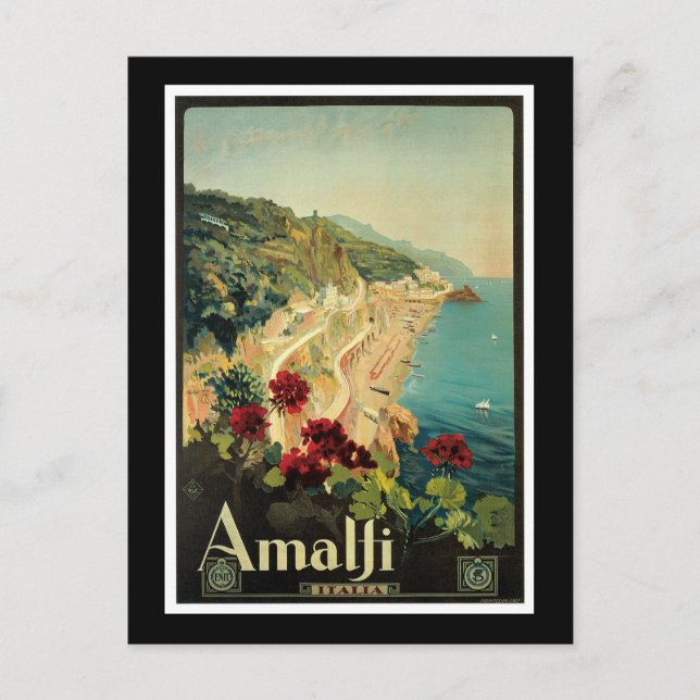 Amalfi Postcard (Front)
