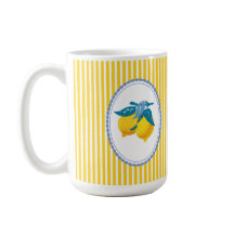 Amalfi Yellow Lemons Mediterranean Style
