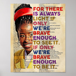 Amanda Gorman Light Poster
