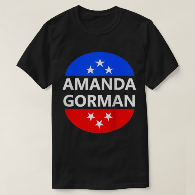 Amanda Gorman Poet Poem Inauguration 2021 Day Janu T-Shirt (Design Front)