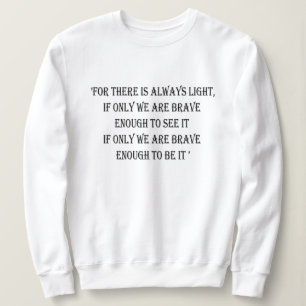 Amanda Gorman “The Hill We Climb” Illustrated Sweatshirt