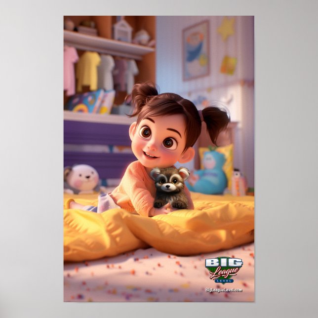 Amanda & Lil Troubles Poster (Front)