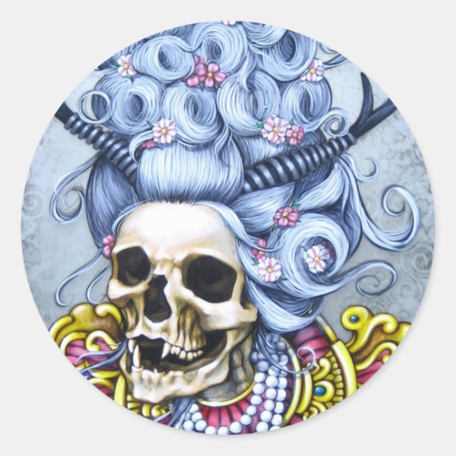 Amanda Lynn Classic Round Sticker (Front)