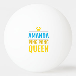 Amanda Ping Pong Ball