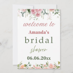 Amanda’s Bridal Shower Invitation Card – Elegant F