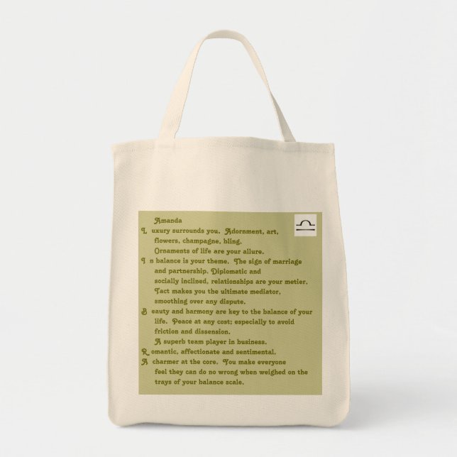 amanda tote bag (Front)