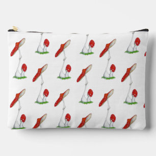 Amanita muscaria accessory pouch