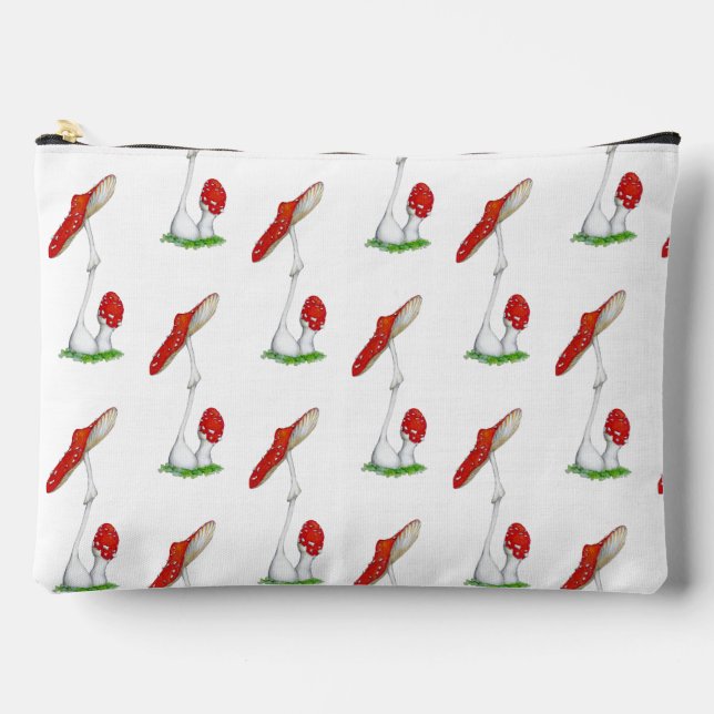 Amanita muscaria accessory pouch (Front)