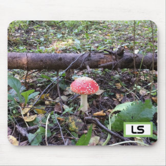 amanita mushroom мухомор LS Mousepad