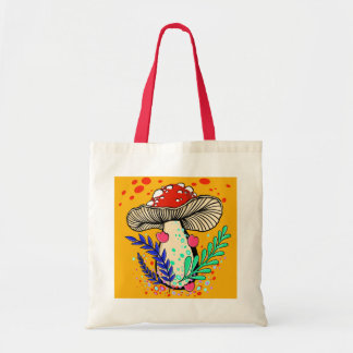 Amanita Mushroom Tote Bag