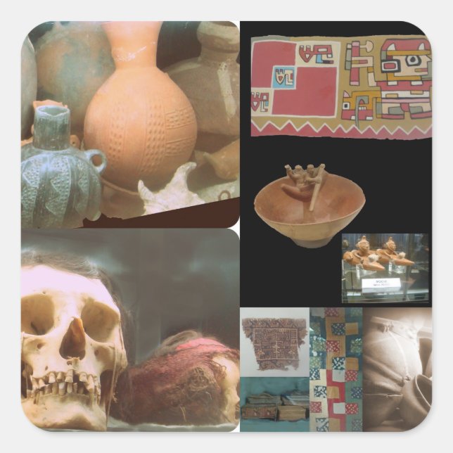 Amano Museum - Lima, Peru Square Sticker (Front)