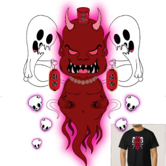 Amanojaku - Japanese Folklore Evil Spirit T-Shirt