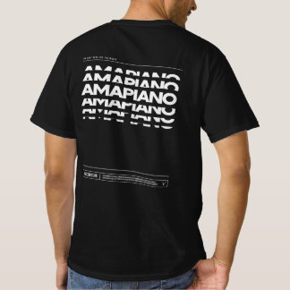 Amapiano Dance Culture DJ Raving T-shirt Dark