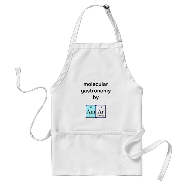 Amar periodic table name apron (Front)