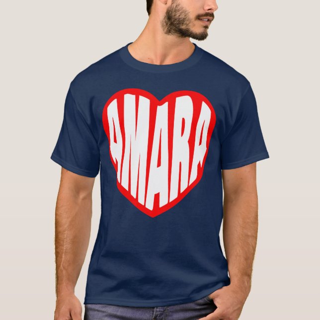 Amara in my Heart gift T-Shirt (Front)