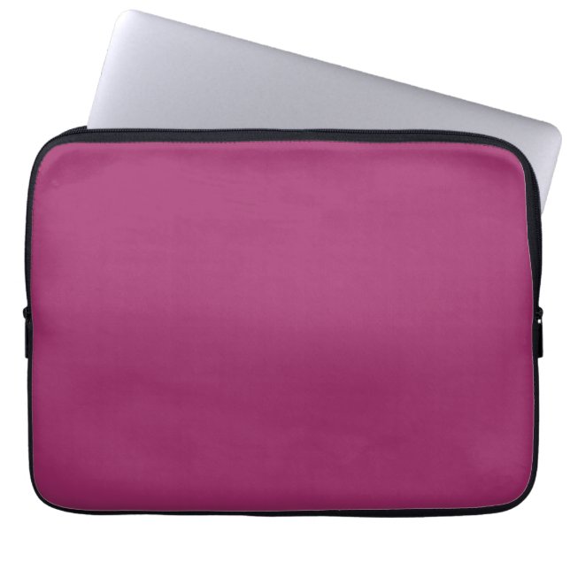  Amarant (M&P) (solid color)  Laptop Sleeve (Front)
