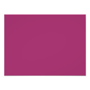  Amarant (M&P) (solid colour)  Photo Print