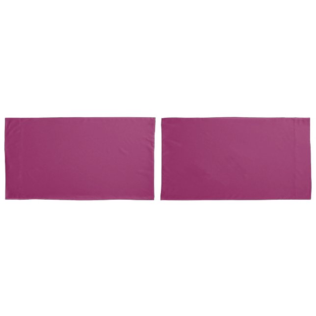  Amarant (M&P) (solid colour)  Pillowcase (Front-Set)