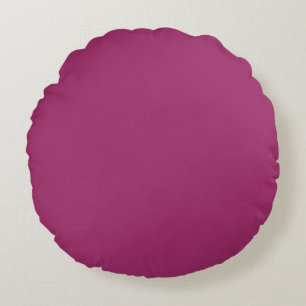 Amarant (M&P) (solid colour)  Round Cushion