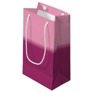 Amaranth Pink and Amaranth Purple Small Gift Bag