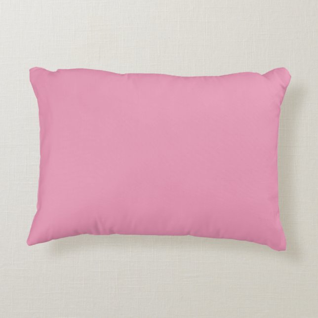 Amaranth Pink Decorative Cushion (Back)