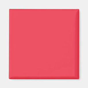 Amaranth Red F4364C Colour - Add Your Name Option Magnet