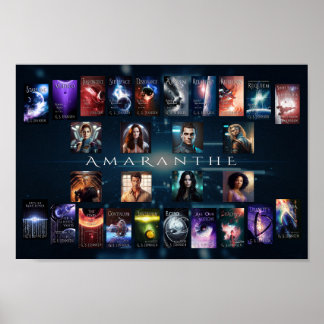 Amaranthe Banner - 1ft x 8in Poster