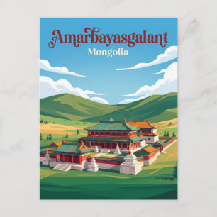 Amarbayasgalant Monastery Mongolia Postcard