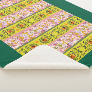 Amarelo Sherpa Blanket