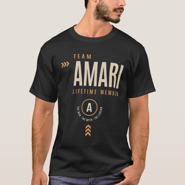 Amari Personalised Name - Funny Amari T-Shirt (Front)