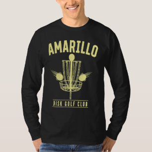 Amarillo Disc Golf Club Golfer Texas Disc Golf  TX T-Shirt