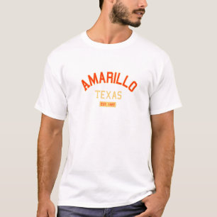 Amarillo Texas 1887 Vintage Tx Retro Amarilloan Am T-Shirt