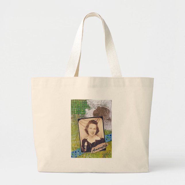 Amaryllis ATC Large Tote Bag (Front)
