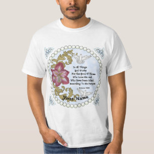 Amaryllis Christian All Things T-Shirt