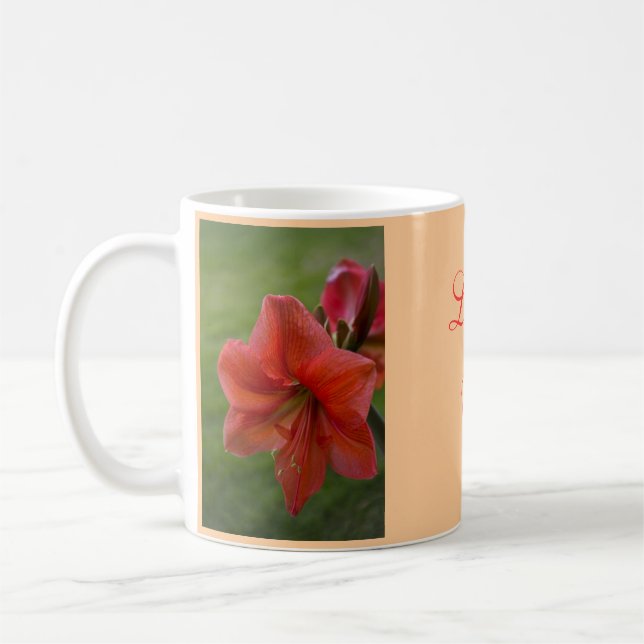 Amaryllis Coffee Mug (Left)