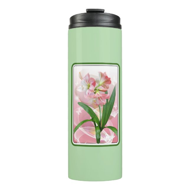 Amaryllis Cropper Crafter  Thermal Tumbler (Front)