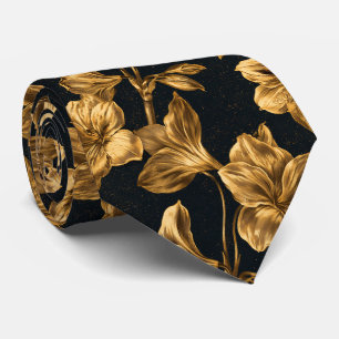 Amaryllis Floral Anniversary Classic Wedding Tie