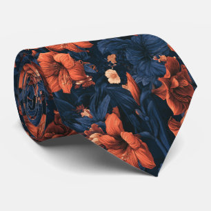 Amaryllis Floral Brother Vintage Wedding  Tie