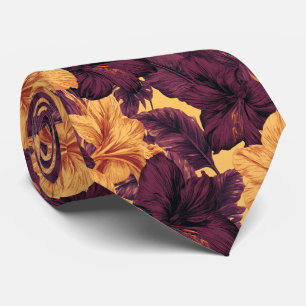 Amaryllis Floral Menswears Wedding Tie
