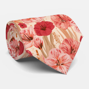 Amaryllis Flower Businessman Lakeside Wedding Tie