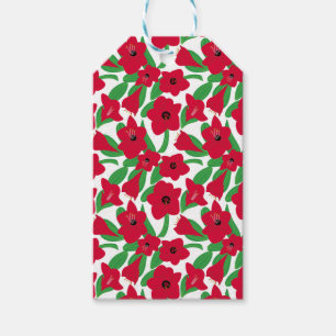 Amaryllis Flower Gift Tags