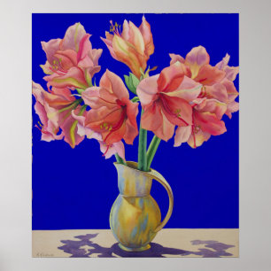 Amaryllis in a jug 2007 poster