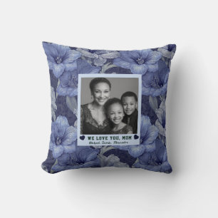Amaryllis Mum Mum Mother Beach House Decor Cushion