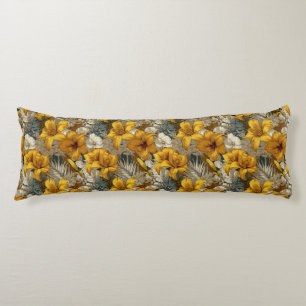 Amaryllis Nature Beach House Decor Hawaiian Outdoo Body Cushion